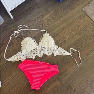 Bikini mix and match crocheted